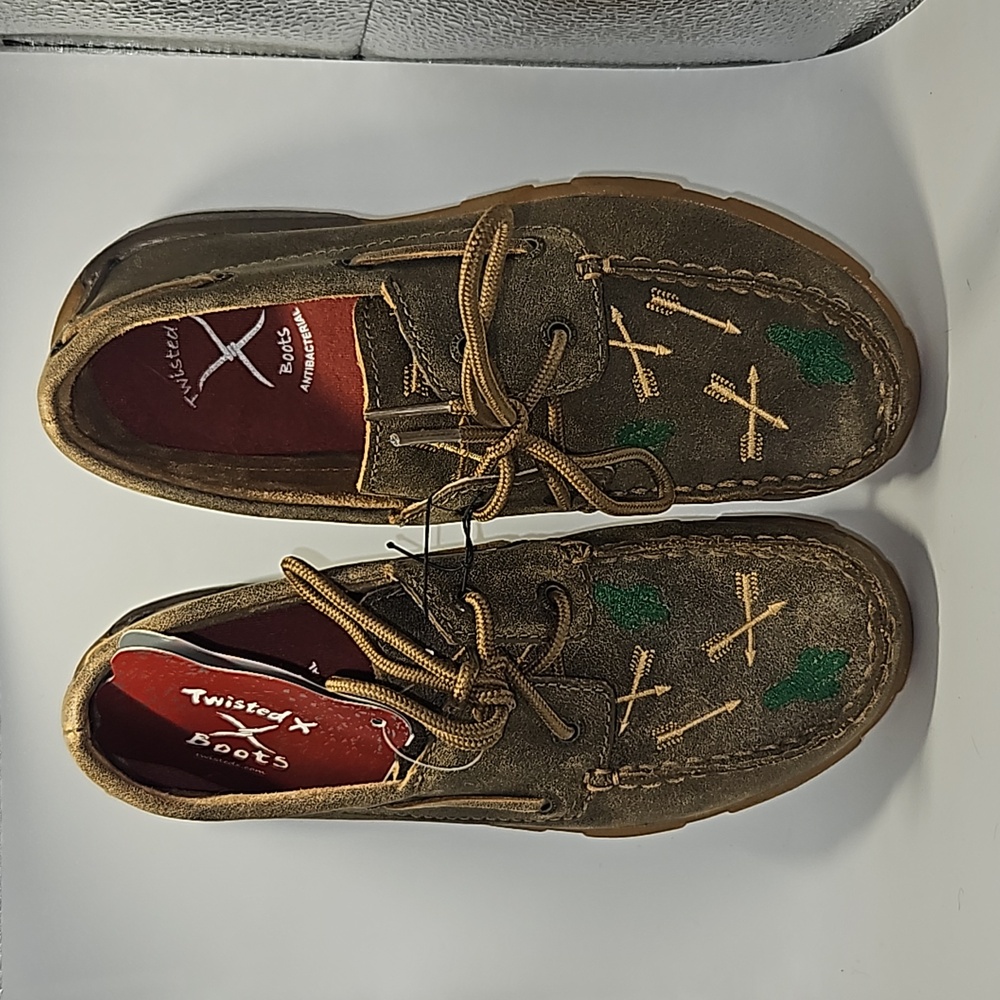 Ariat Kids Twisted X D-Toe Mocs Size-